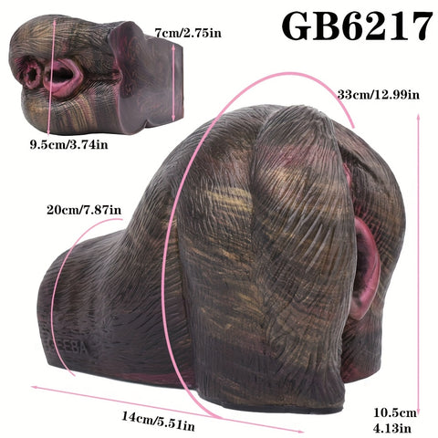 1pc GEEBA 725.75g Monster Masturbator Liquid Silicone Fantasy Onahole - Small Butt Penis Stroker, Two Styles to Choose From, No Power Needed, No Battery, Adult Entertainment | Realistic Texture | Detailed Anatomy, Monster Mas