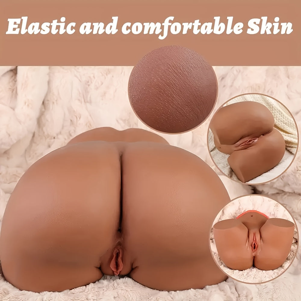 7.0KG/14.0KG Life Size Sex Doll Big Butt Male Masturbator Fake Pussy, Soft Female Sex Dolls Big Ass Realistic Pussy Ass Male Stroker with 2 Hole Deeper Vagina Tight Anal, Masturbation Pocket Pussy Sex Toy for Men with Big Ass