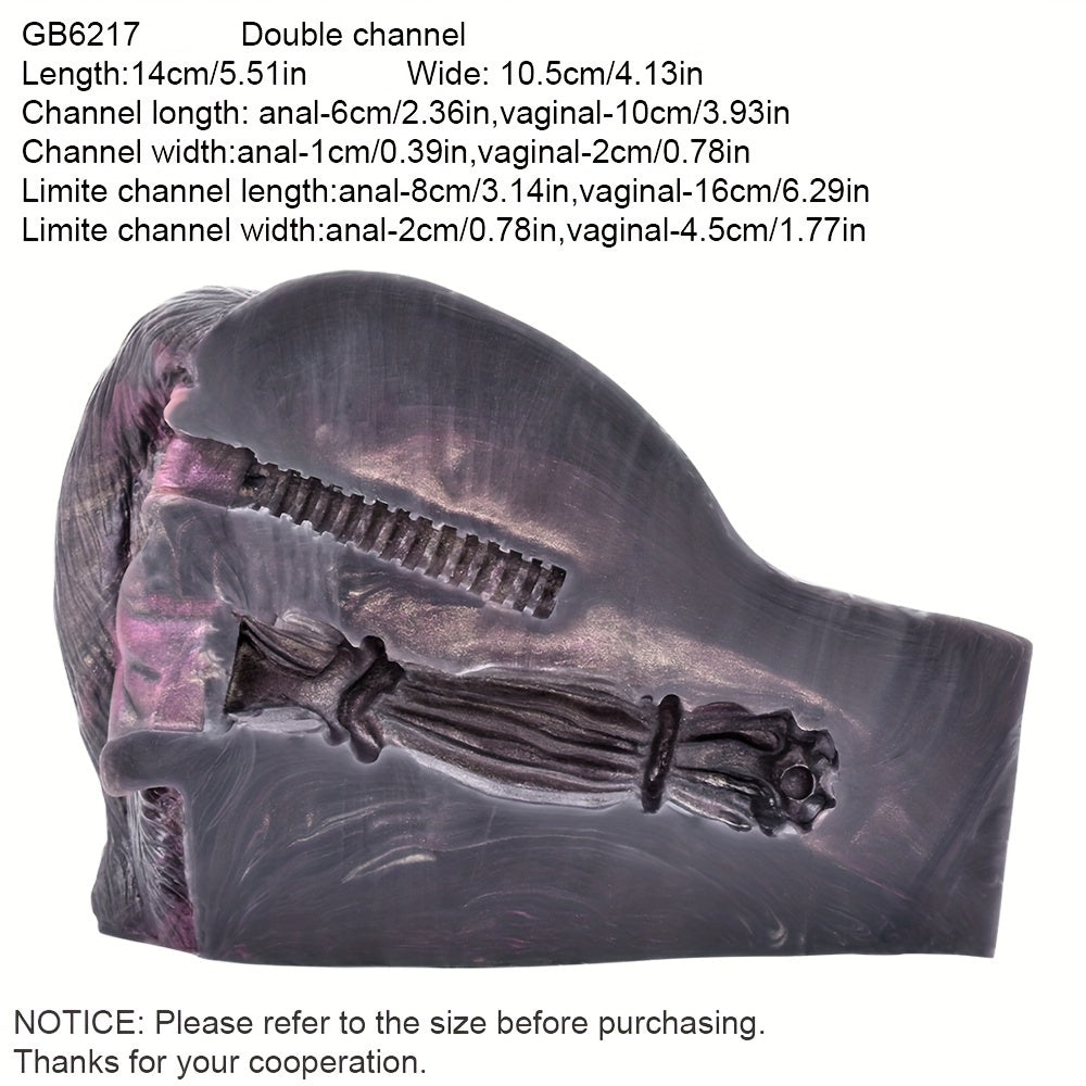 1pc GEEBA 725.75g Monster Masturbator Liquid Silicone Fantasy Onahole - Small Butt Penis Stroker, Two Styles to Choose From, No Power Needed, No Battery, Adult Entertainment | Realistic Texture | Detailed Anatomy, Monster Mas