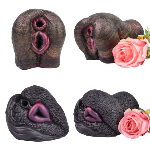 1pc GEEBA 725.75g Monster Masturbator Liquid Silicone Fantasy Onahole - Small Butt Penis Stroker, Two Styles to Choose From, No Power Needed, No Battery, Adult Entertainment | Realistic Texture | Detailed Anatomy, Monster Mas