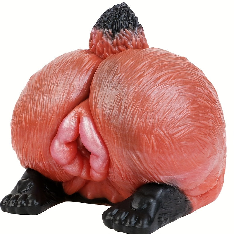 GEEBA Male Masturbator Cup,Silicone Single Hole Penis Trainer,Pocket Pussy Animal Anal Toy,16.99cm Height,2254g Weight