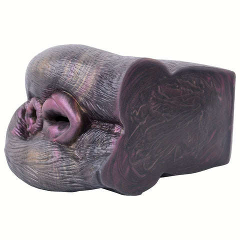 1pc GEEBA 725.75g Monster Masturbator Liquid Silicone Fantasy Onahole - Small Butt Penis Stroker, Two Styles to Choose From, No Power Needed, No Battery, Adult Entertainment | Realistic Texture | Detailed Anatomy, Monster Mas